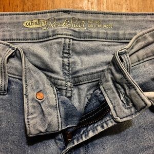 4 Women’s O Navy Rock Star Blu Distresd Jean